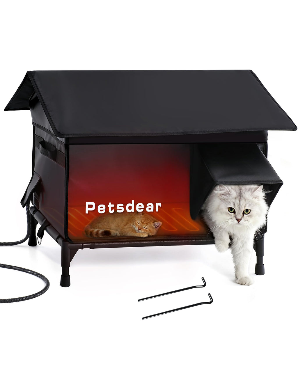 Heated Outdoor Cat House L841482
