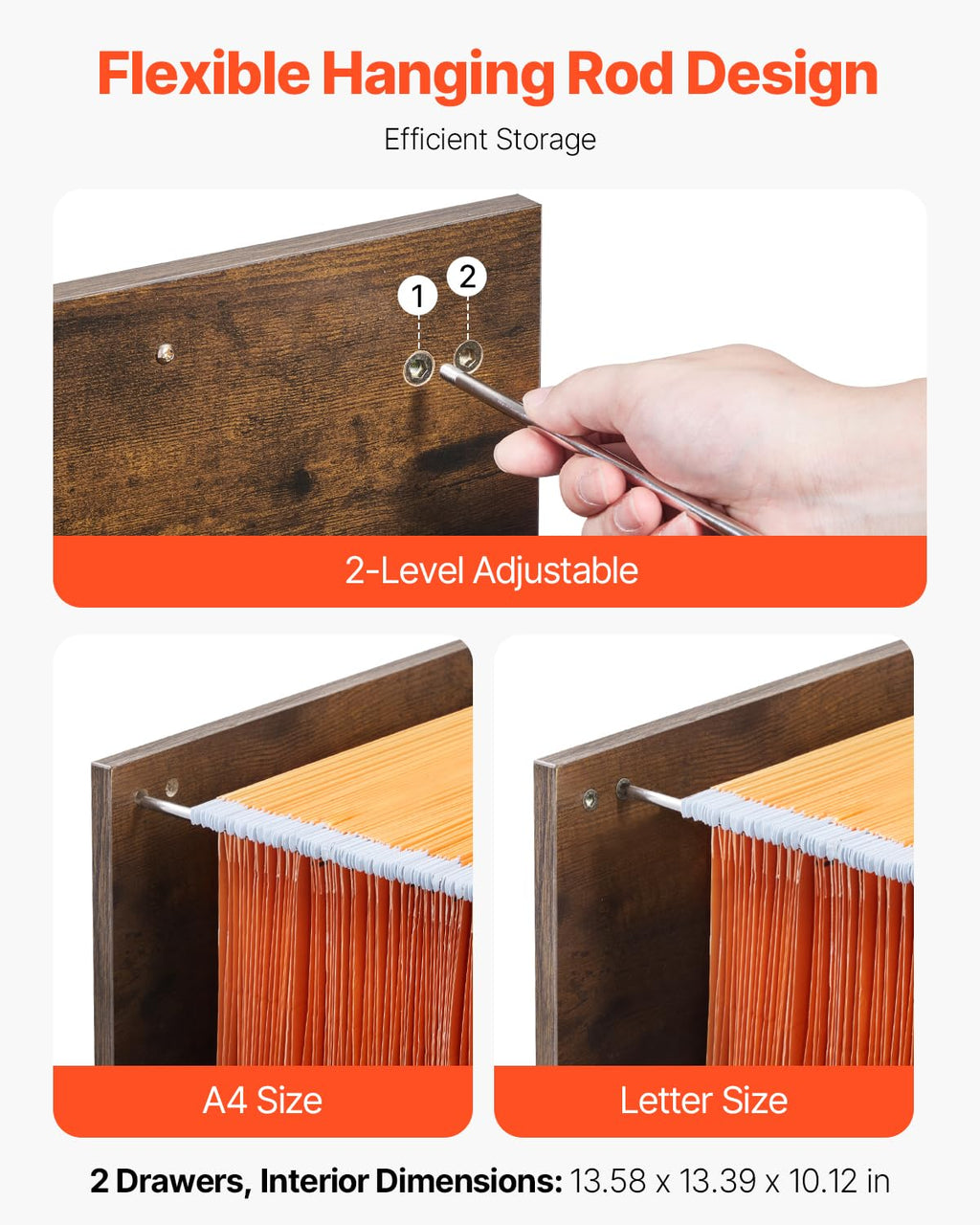 2 Drawer Vertical File Cabinet D748792