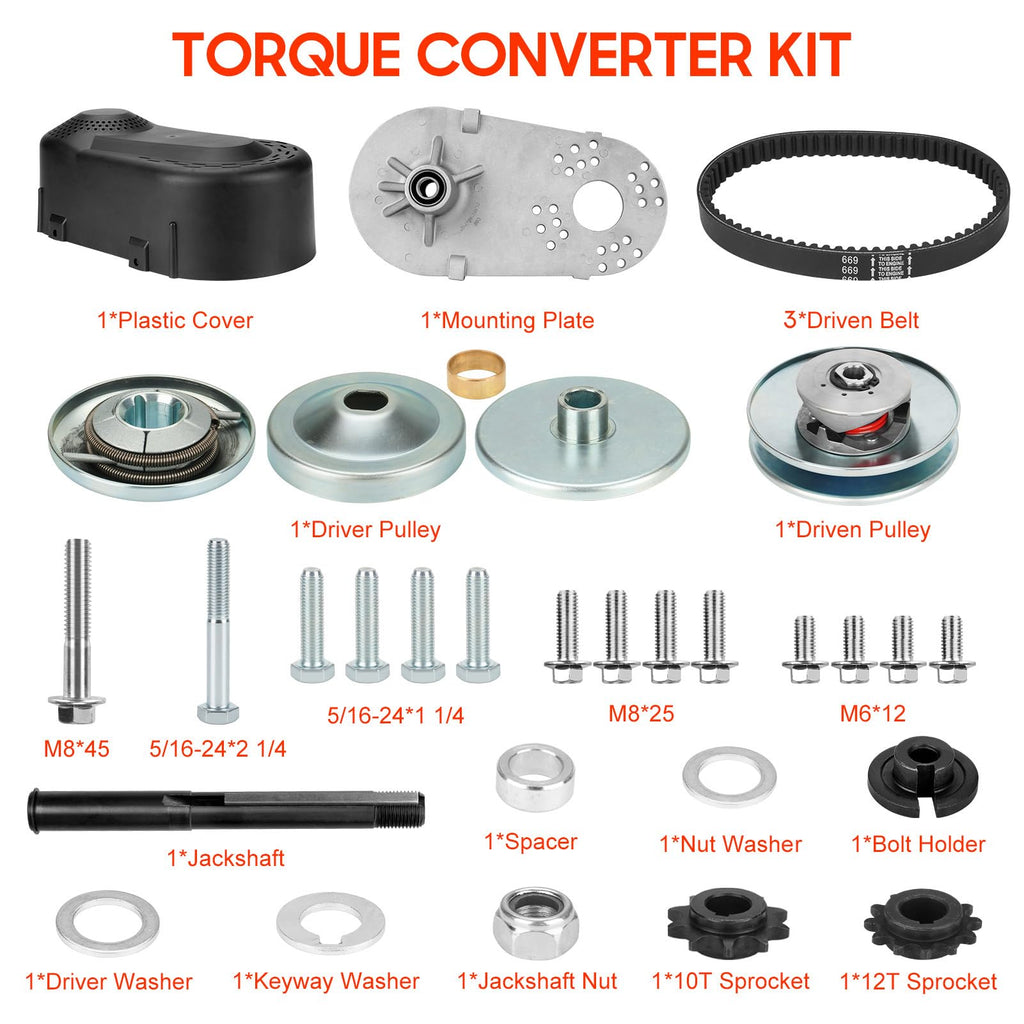 212CC Torque Converter 30 Series 3/4" B993035