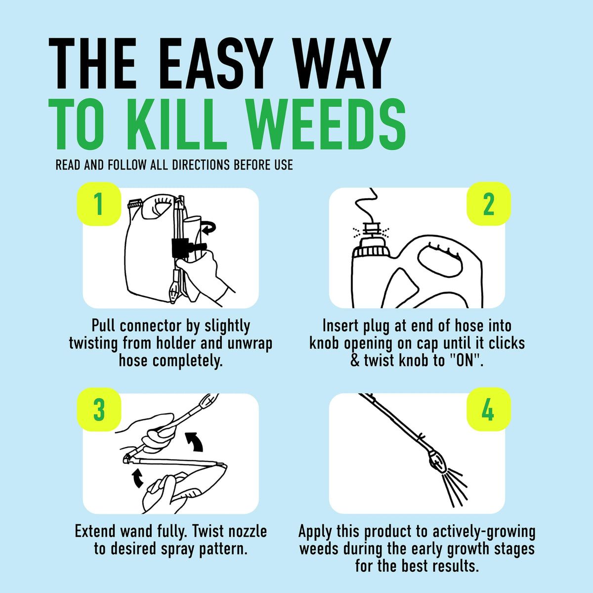 Tough Weed Killer for Northern Grasses D80304