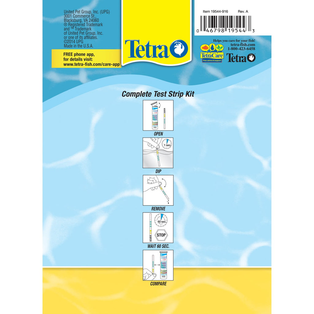Aquarium Water Test Kit, 25 Count L16432