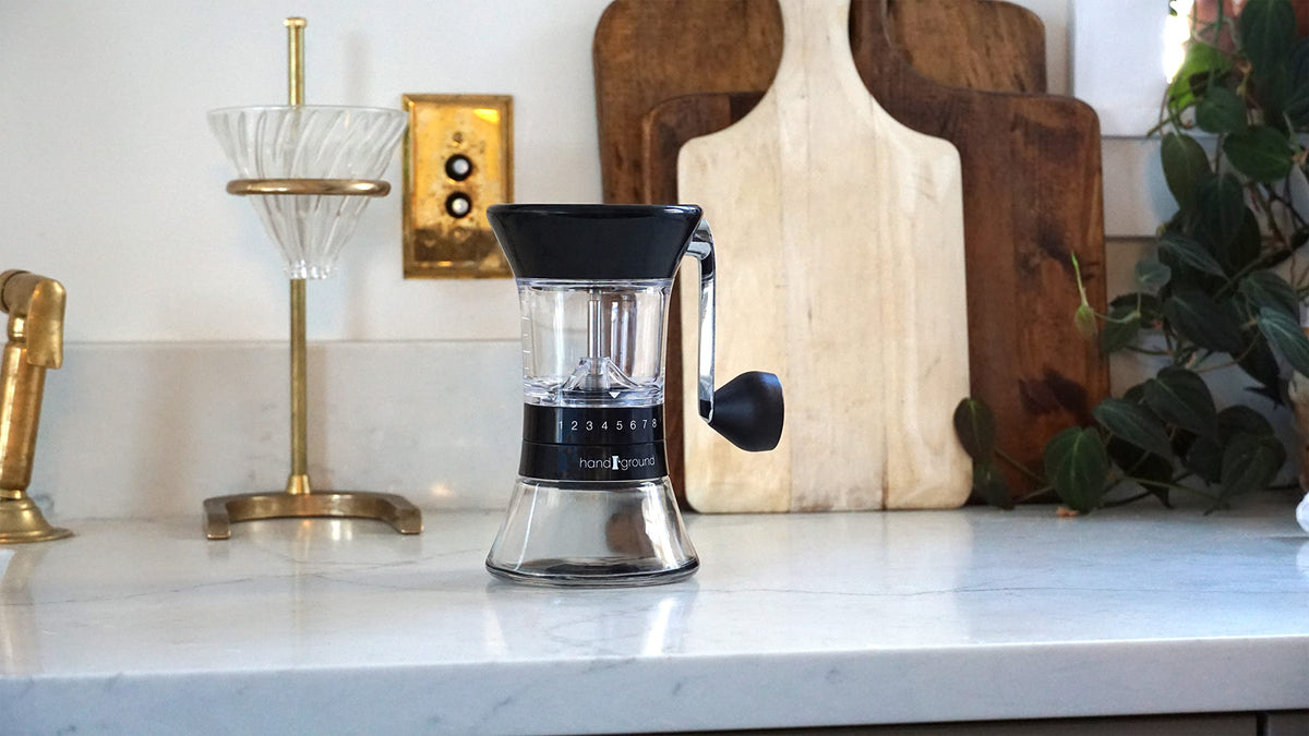 Manual Coffee Grinder Conical Ceramic Burr Mill Q190213