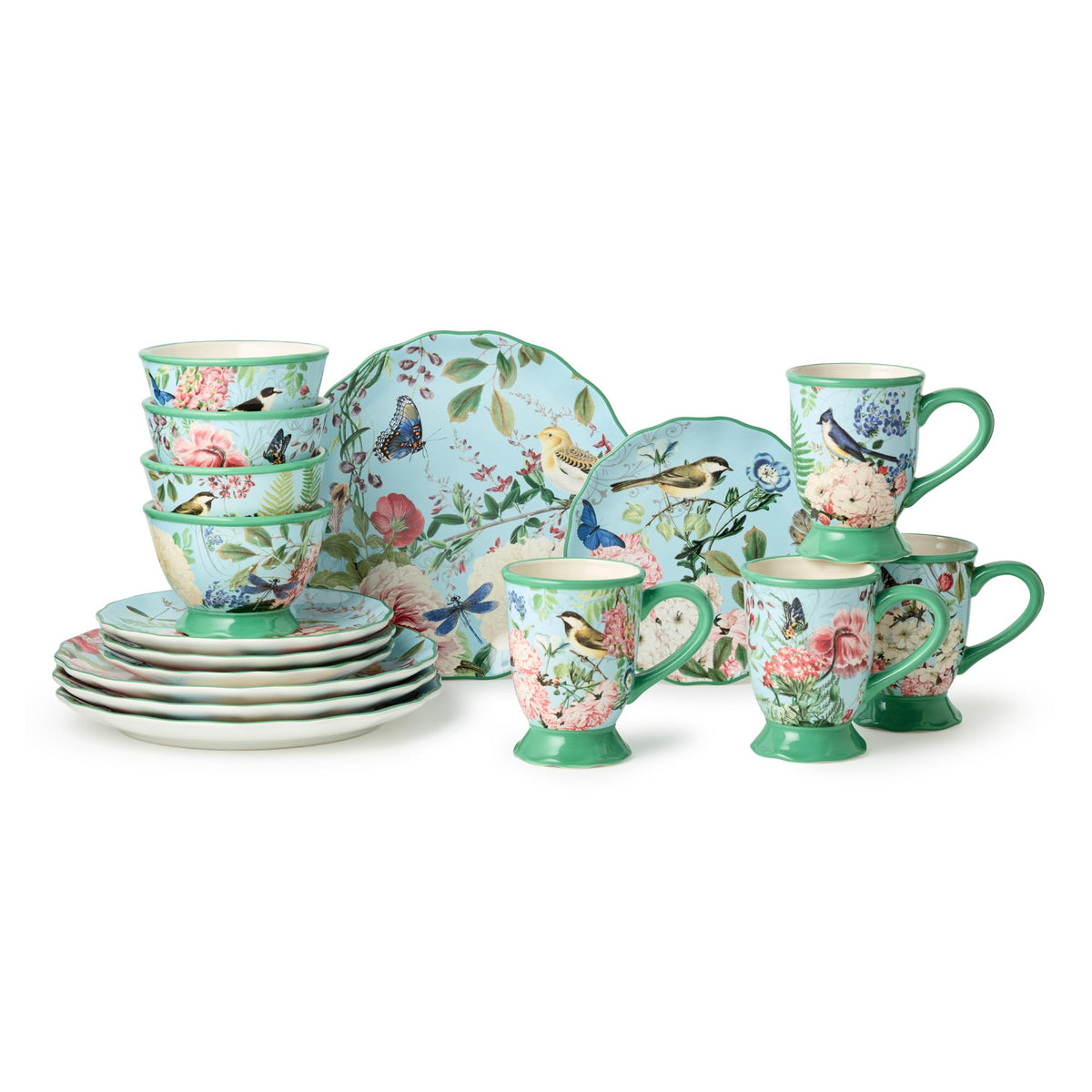 16-Piece Dinnerware Set Service for 4 U851603