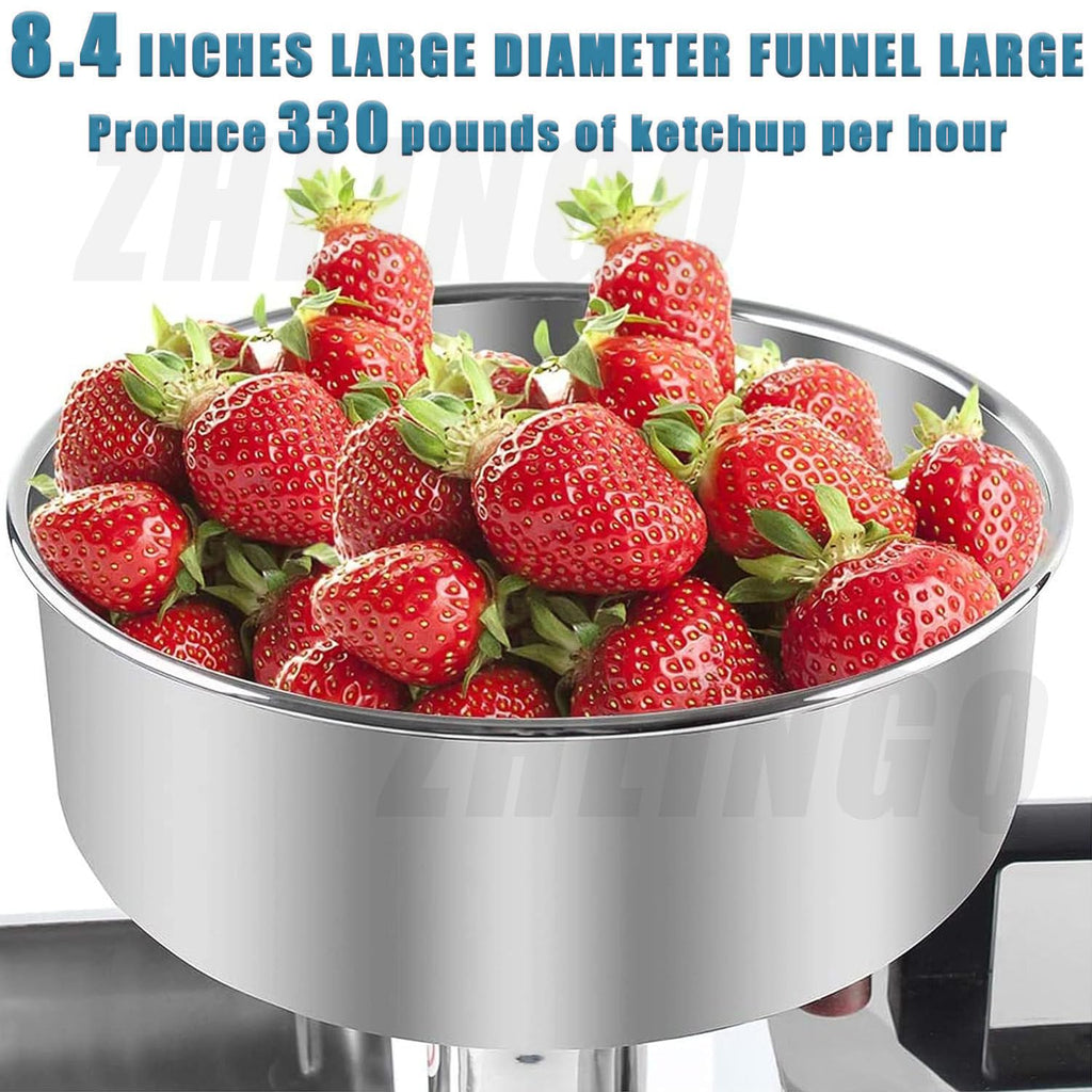 450W Stainless Steel Electric Tomato Strainer Q4335