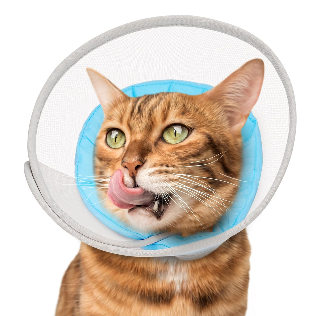 Soft Waterproof Mesh Cat Recovery Cone Collar Y90052