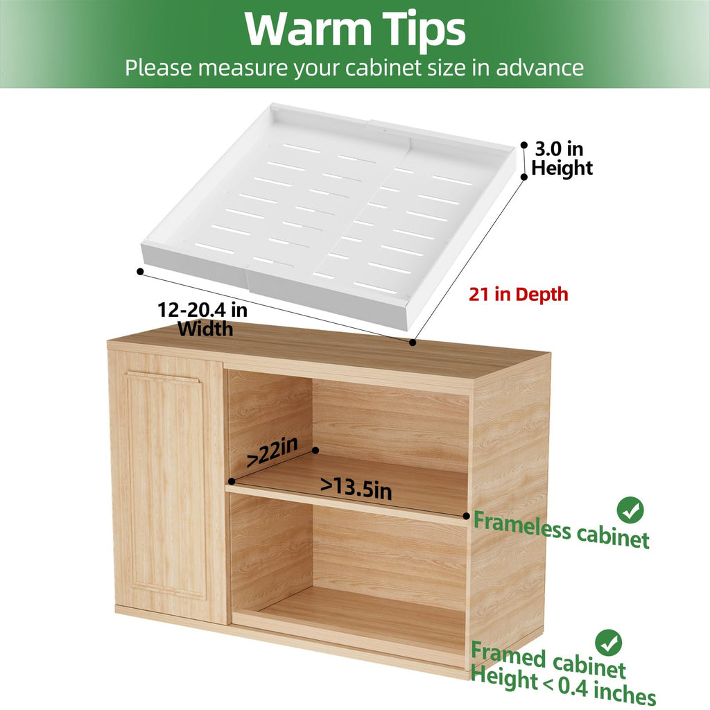 4 Pack Expandable Pull Out Cabinet Organizer M777