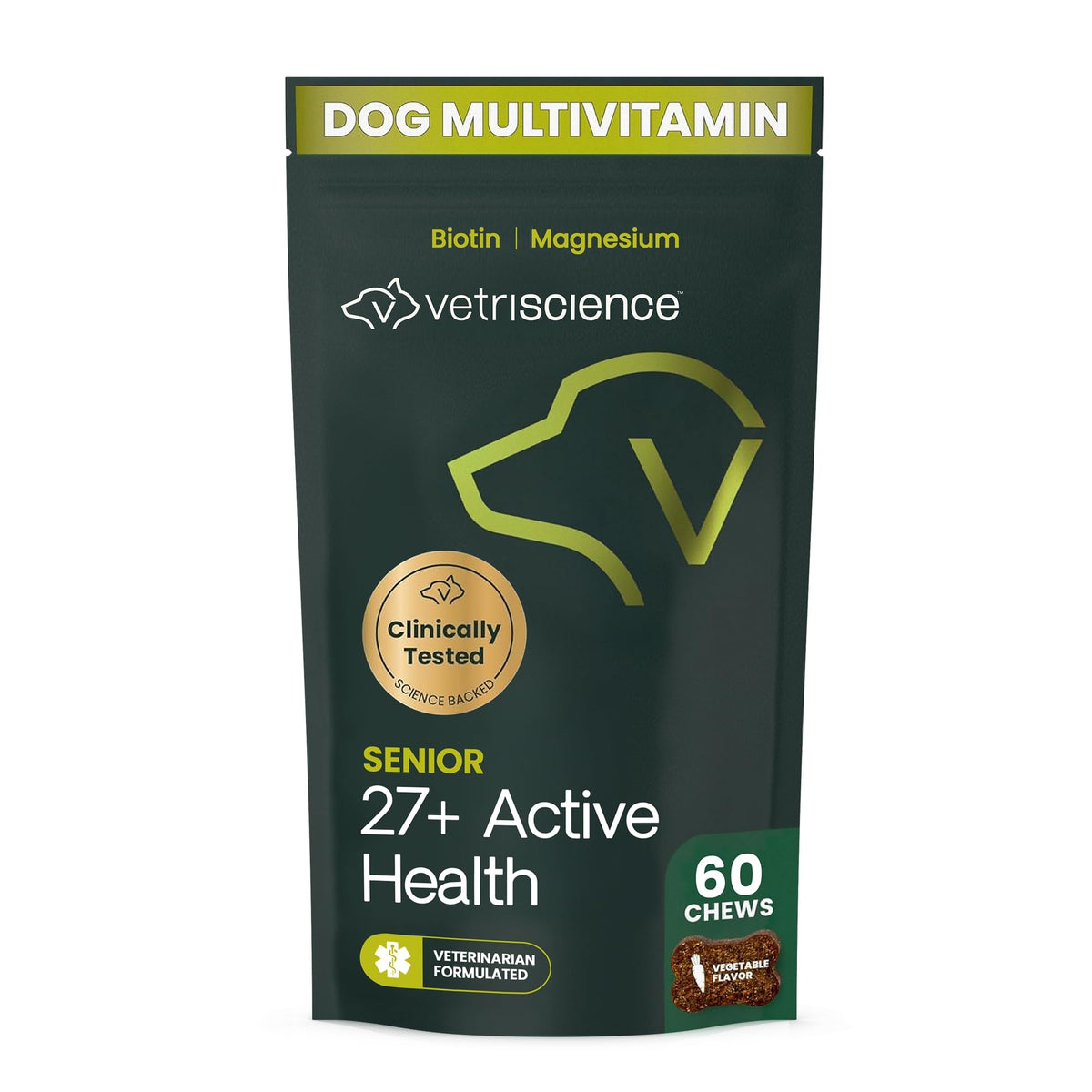 Senior Multivitamin for Dogs, 60 Count J828875