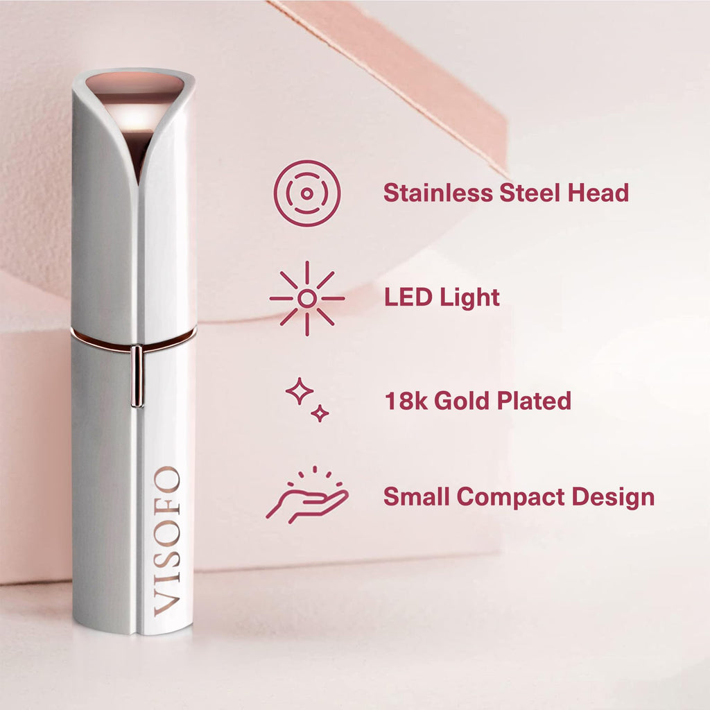 Electric Facial Hair Removal Razor Dermaplaning Trimmer O11248