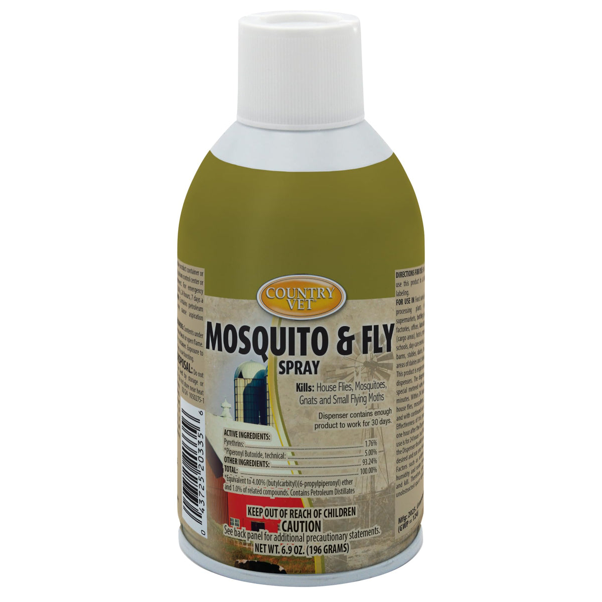 Metered Mosquito and Fly Spray 6.4 oz Case of 12 R21101
