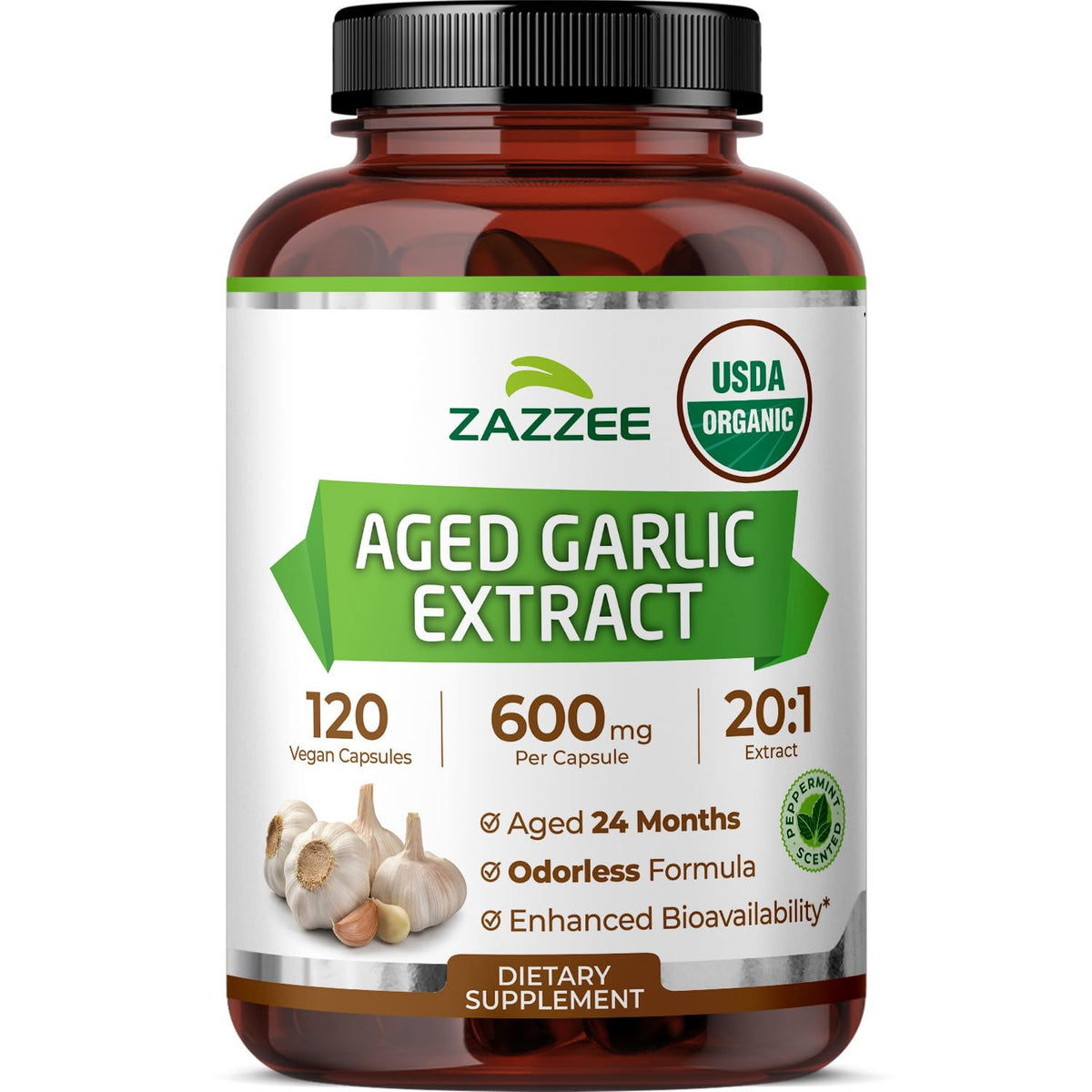 USDA Organic Aged Garlic 20:1 Extract J931