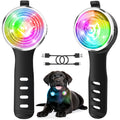 2-Pack Rechargeable Dog Collar Lights T221570