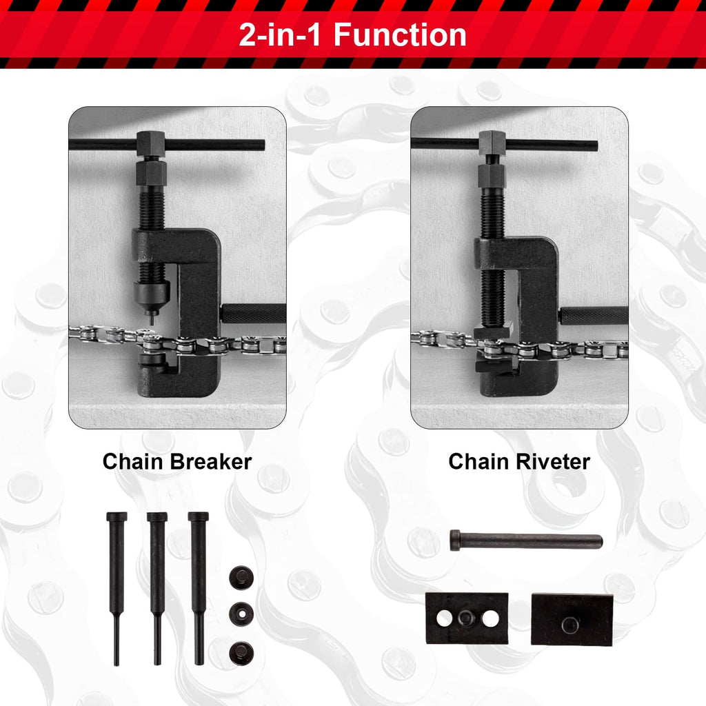 13 Pcs Motorcycle Chain Breaker Tool Kit H839
