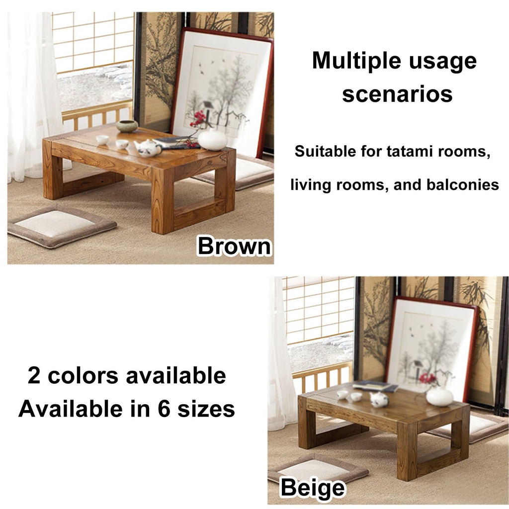 Square Wood Coffee Table L541