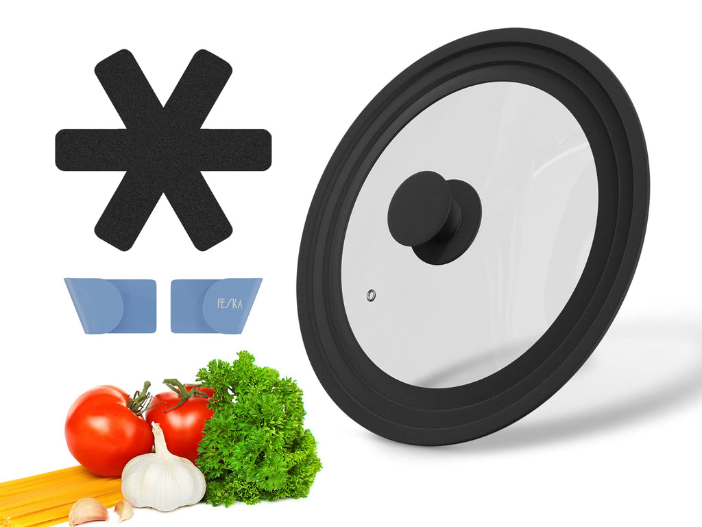 Universal Pot Lid with Lid Holder & Felt Protector F74756