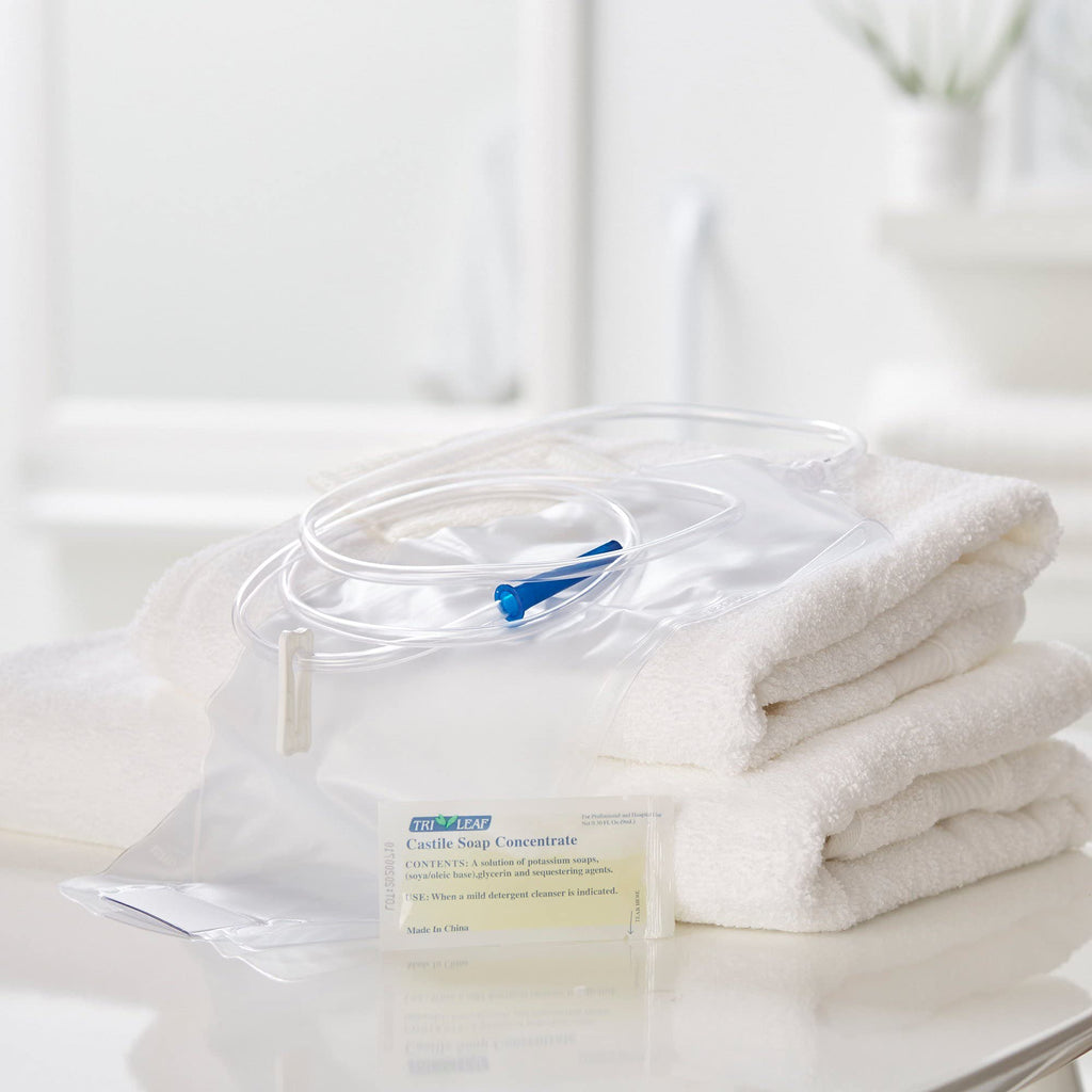 Non-Sterile Single Use Disposable Enema Bag Set 50 Count A1481
