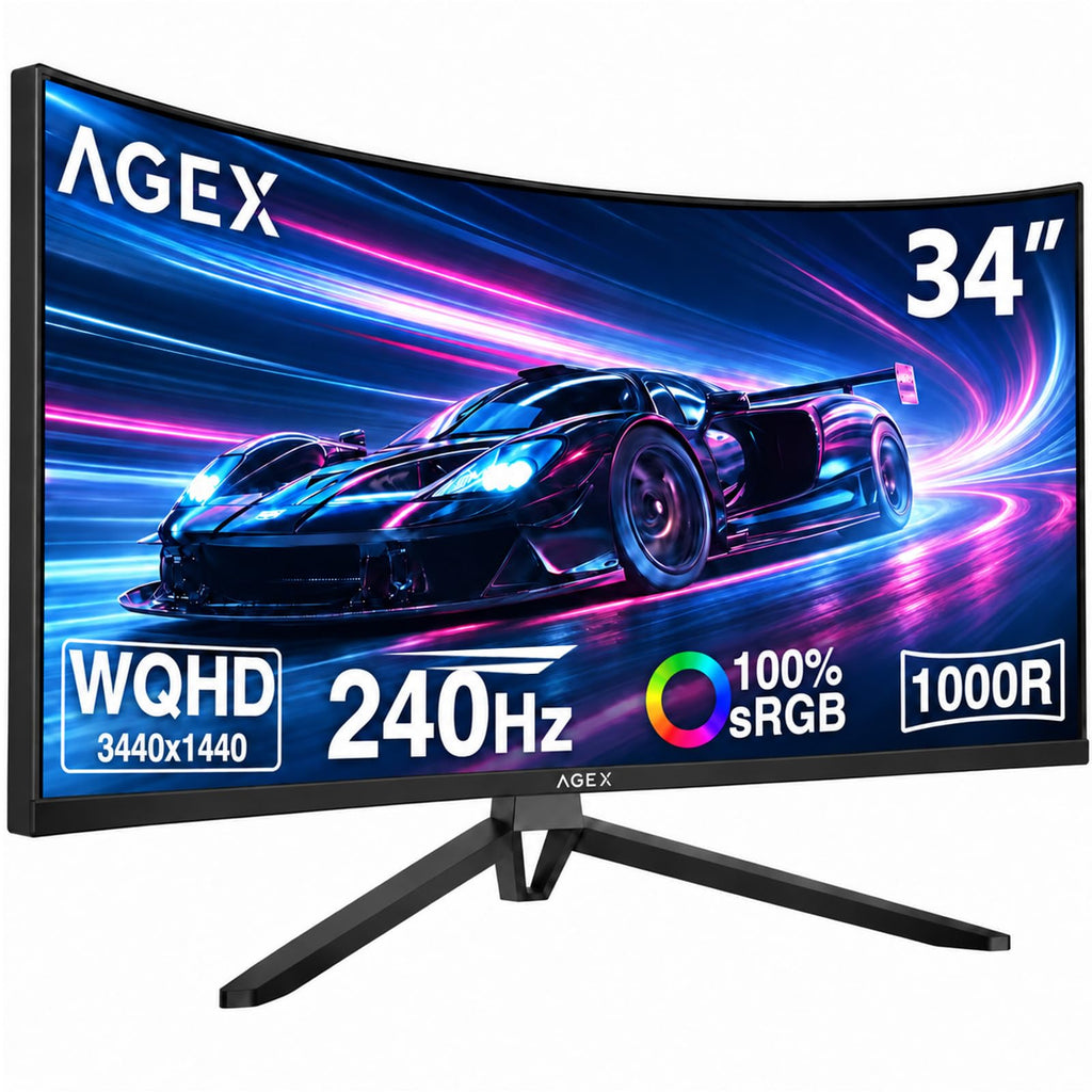 34 Inch WQHD 2K Ultrawide Curved Gaming Monitor 240Hz L9249