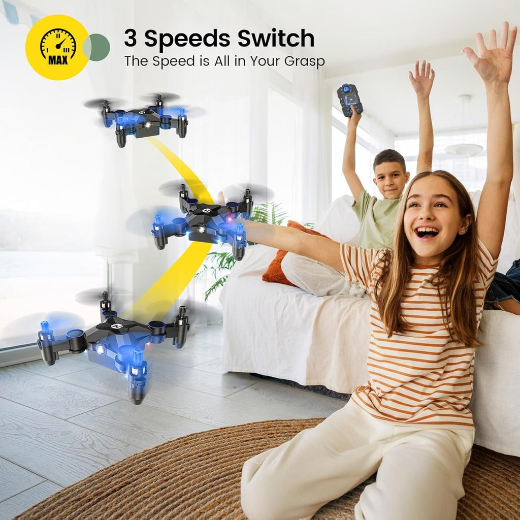 Foldable Mini Drone Blue G776817