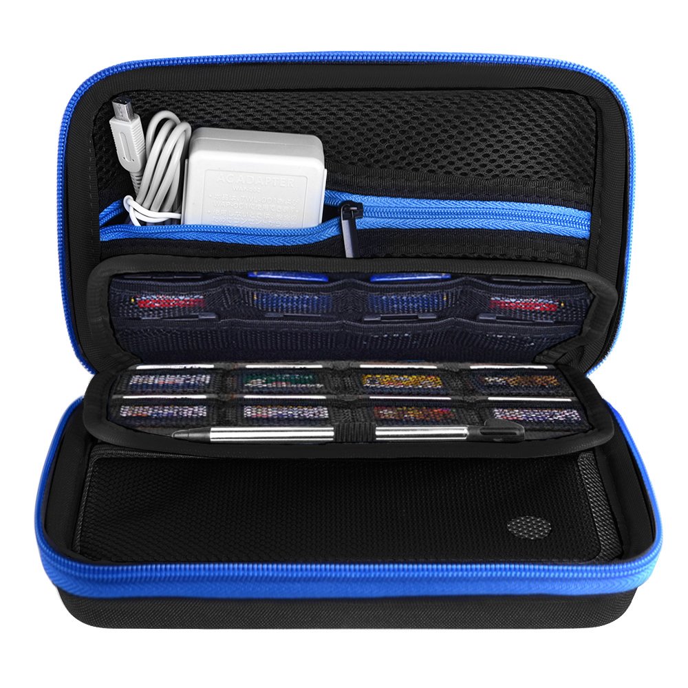 Carrying Case for Nintendo New 3DS XL Black Blue I325