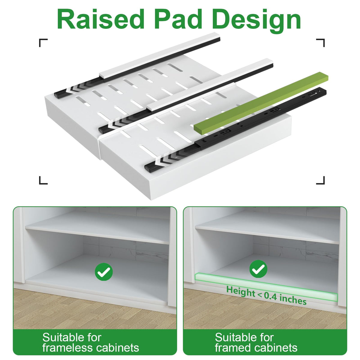 4 Pack Expandable Pull Out Cabinet Organizer M777