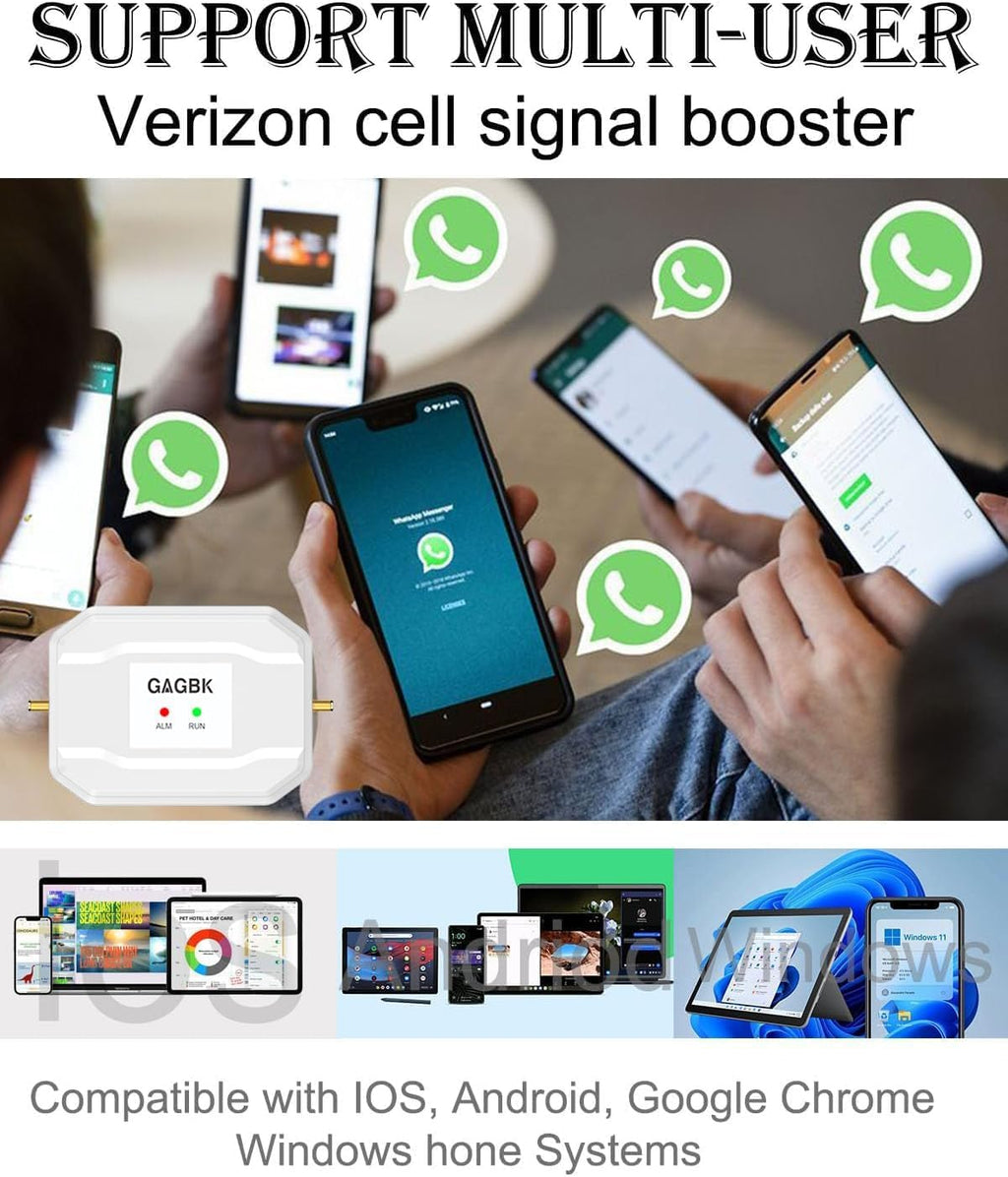 Cell Phone Signal Booster 5G 4G LTE Band 13 G598