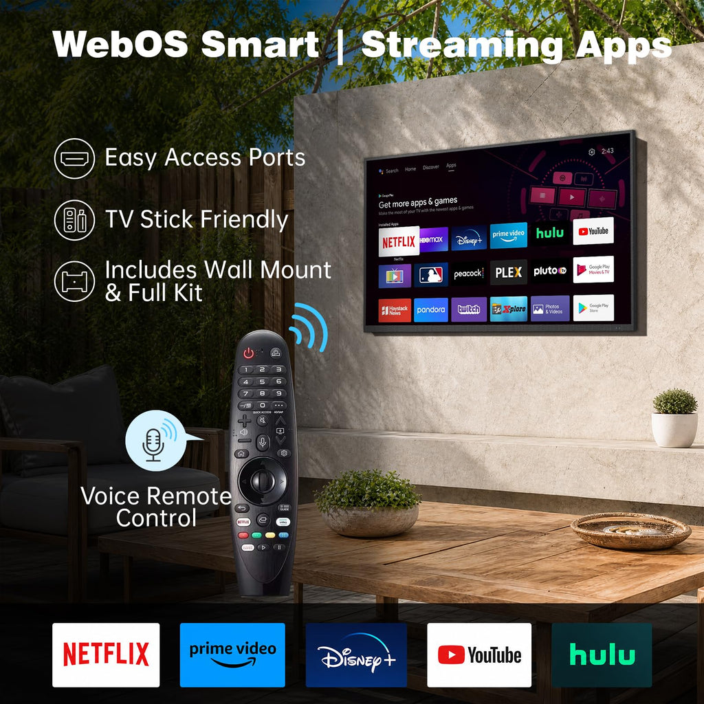 55 inch 4K UHD Weatherproof Smart TV P710911