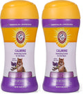 Cat Litter Deodorizing Crystals with Baking Soda, Lavender and Vanilla Scent, 15 Oz - 2 Pack W736610