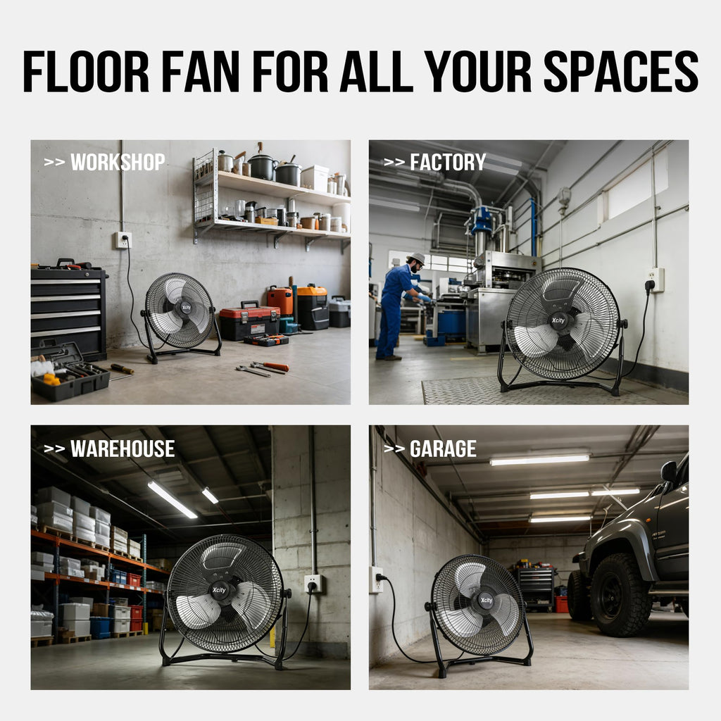 18 Inch Metal Floor & Box Fan G638738