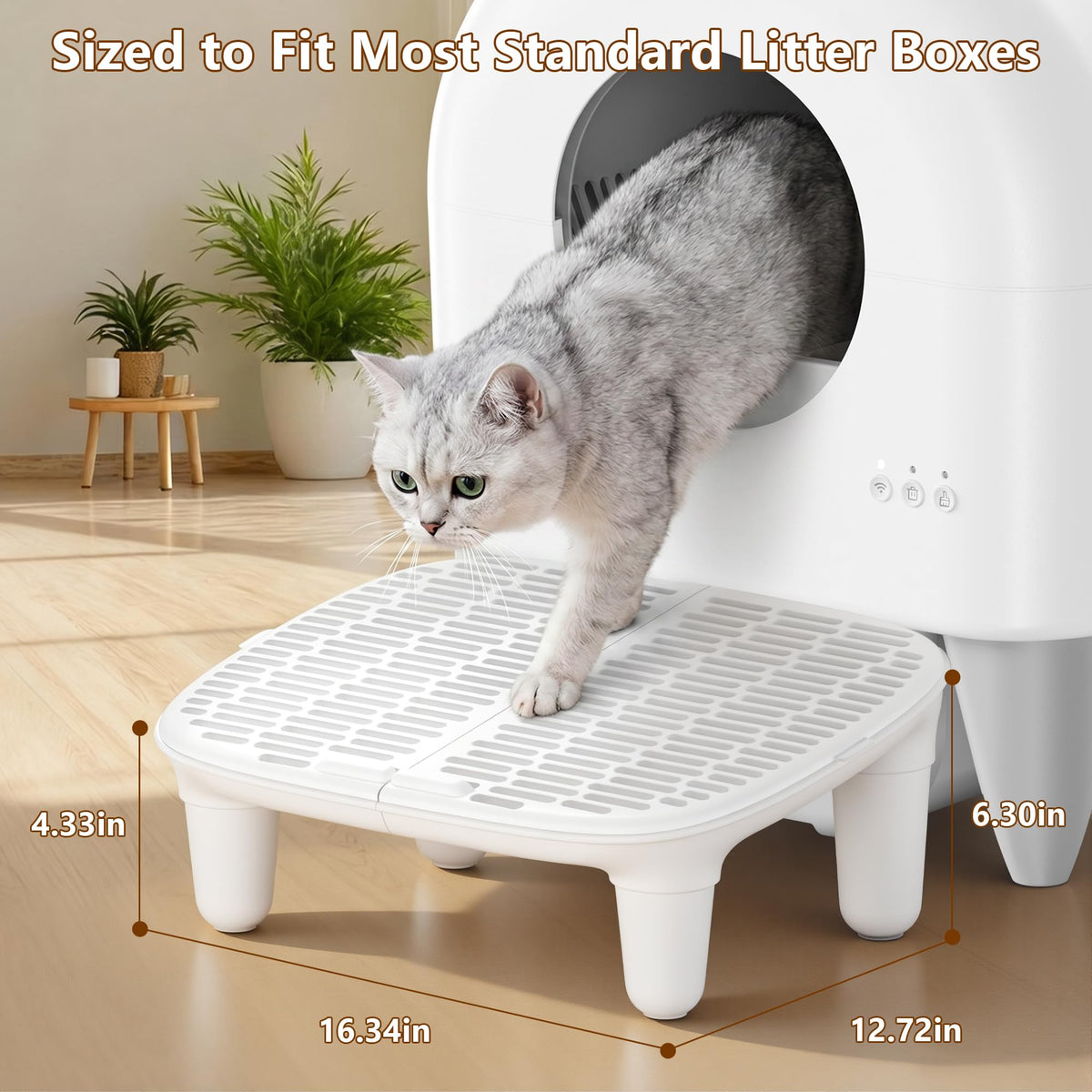 Cat Litter Box Step W891065