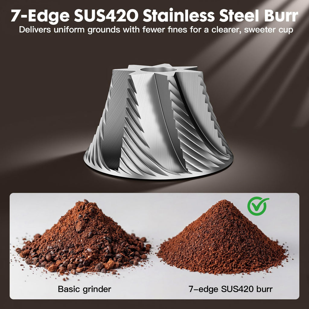 Manual Coffee Grinder 25g Capacity Aluminum Body G177830