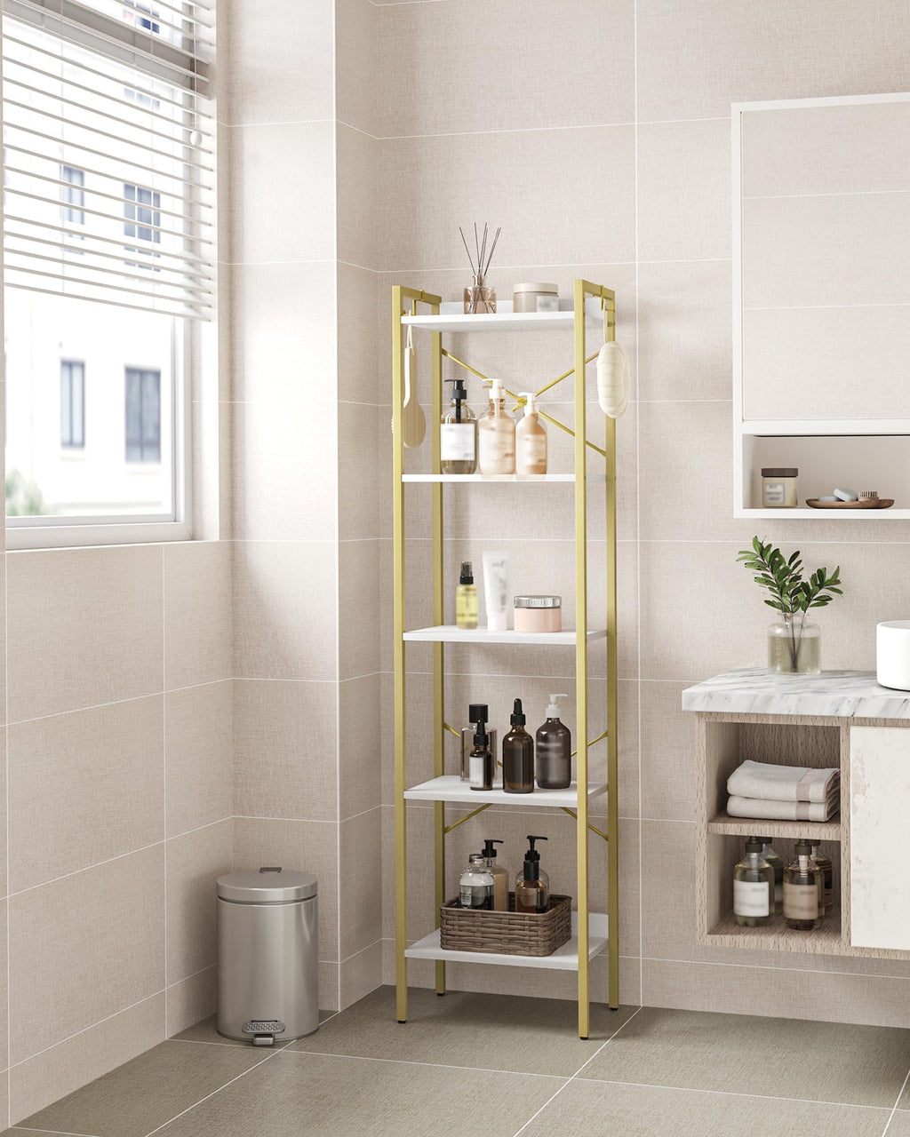 Bookshelf with 2 Hooks N349309