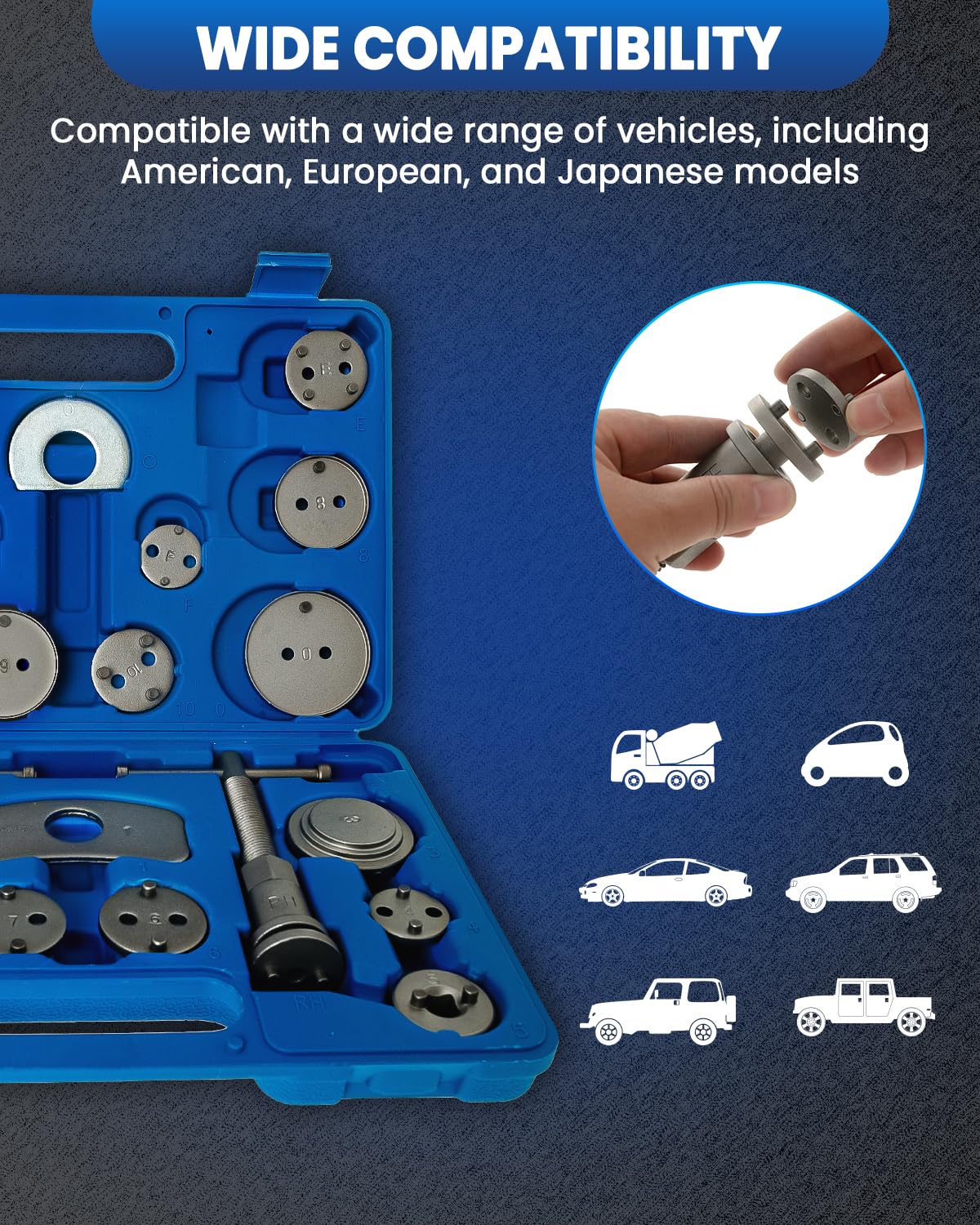 Brake Caliper Compression Tool 24pc F292002