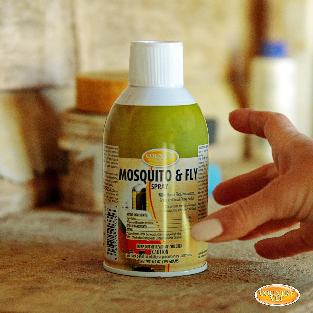 Metered Mosquito and Fly Spray 6.4 oz Case of 12 R21101