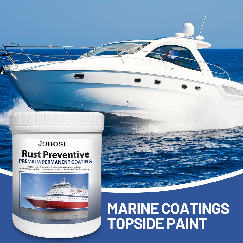 White Marine-Grade Water-Based Rust Preventative Paint 32 FL Oz Z92550