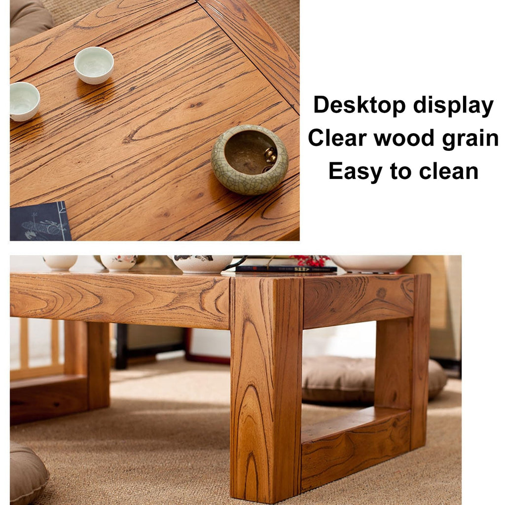 Square Wood Coffee Table L541