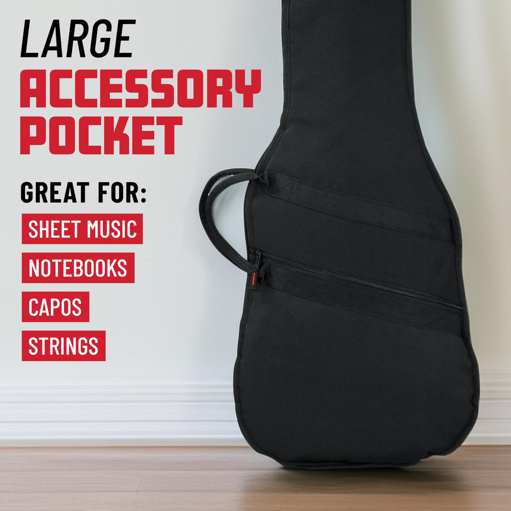 Foam Padded Guitar Gig Bag for Mini Electric Guitars H1693