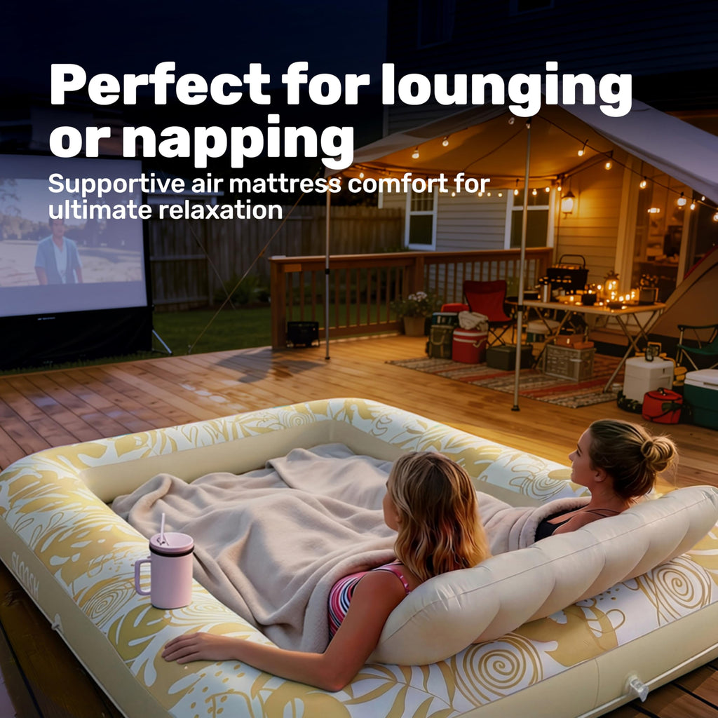 Inflatable Tanning Pool Lounger Float U742