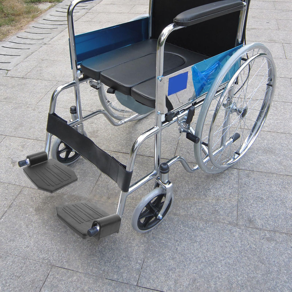 Replacement Wheelchair Footrest 2pcs Heavy Duty Q2479