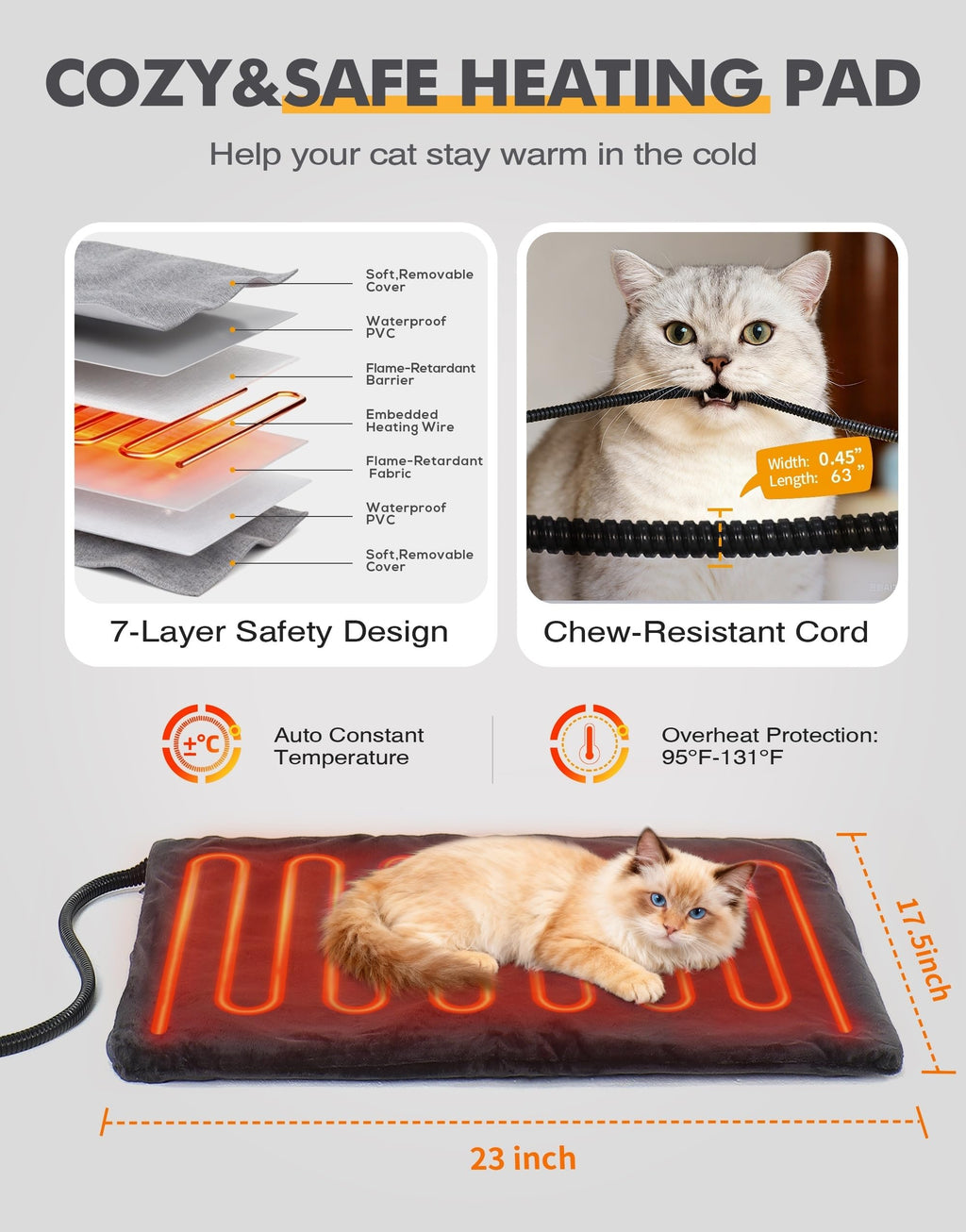 Heated Outdoor Cat House L841482