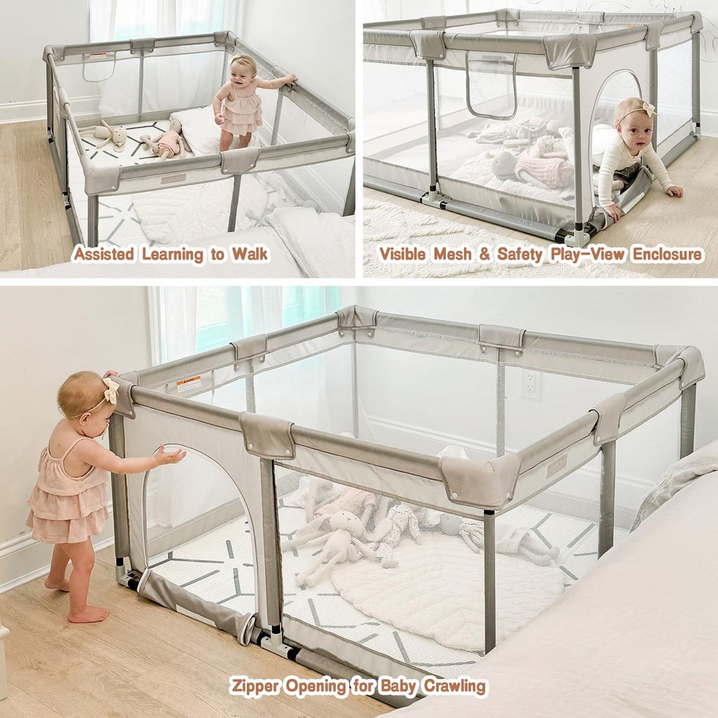 47x47in Baby Playpen with Mat D5694