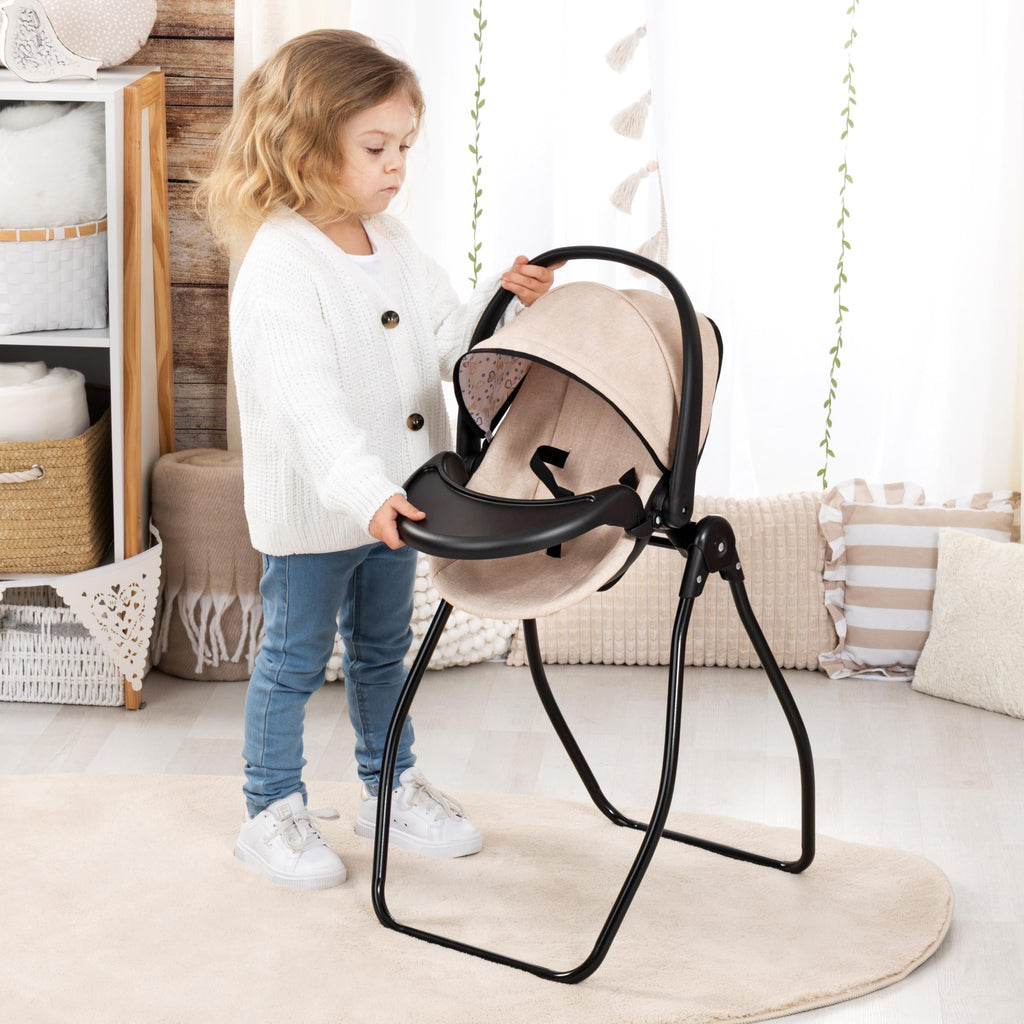 4-in-1 Doll Highchair, Swing, Bed & Car Seat M914818