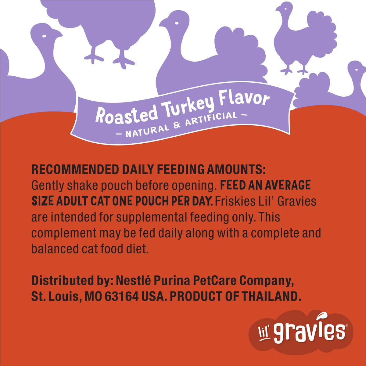 1.55 oz Cat Food Complement Pouches L704