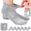 6 Pairs Low Cut Non Binding Diabetic Ankle Socks R526