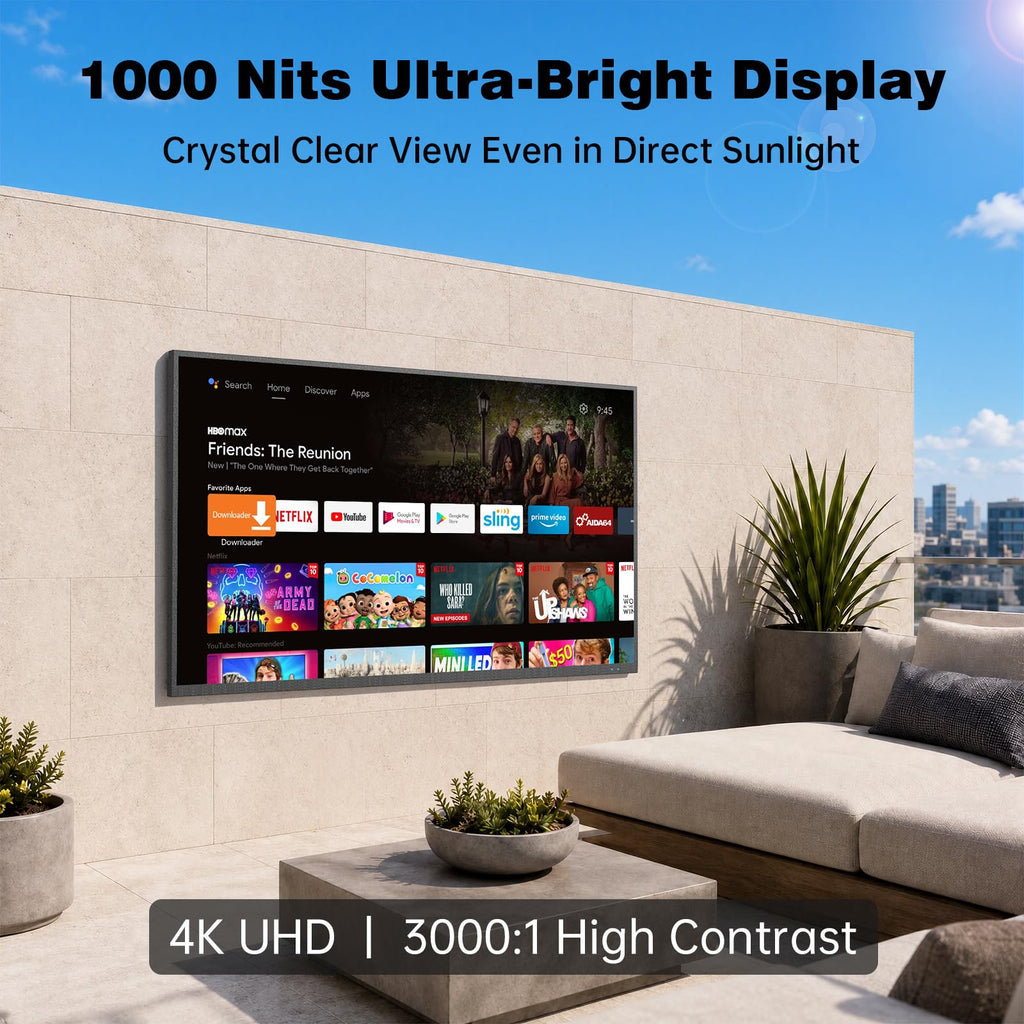 55 inch 4K UHD Weatherproof Smart TV P710911
