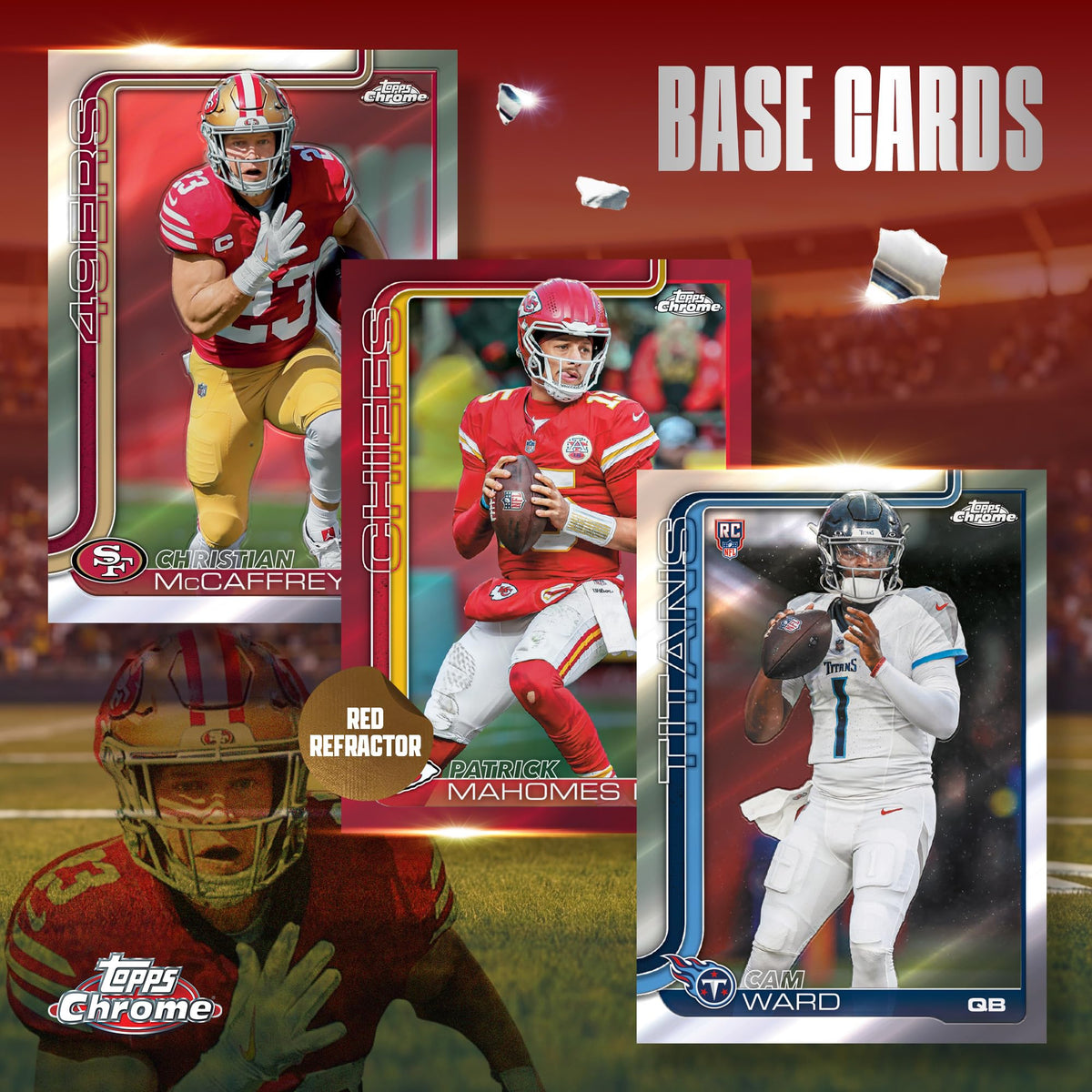 2025 Topps Chrome NFL Football Mega Box S98761