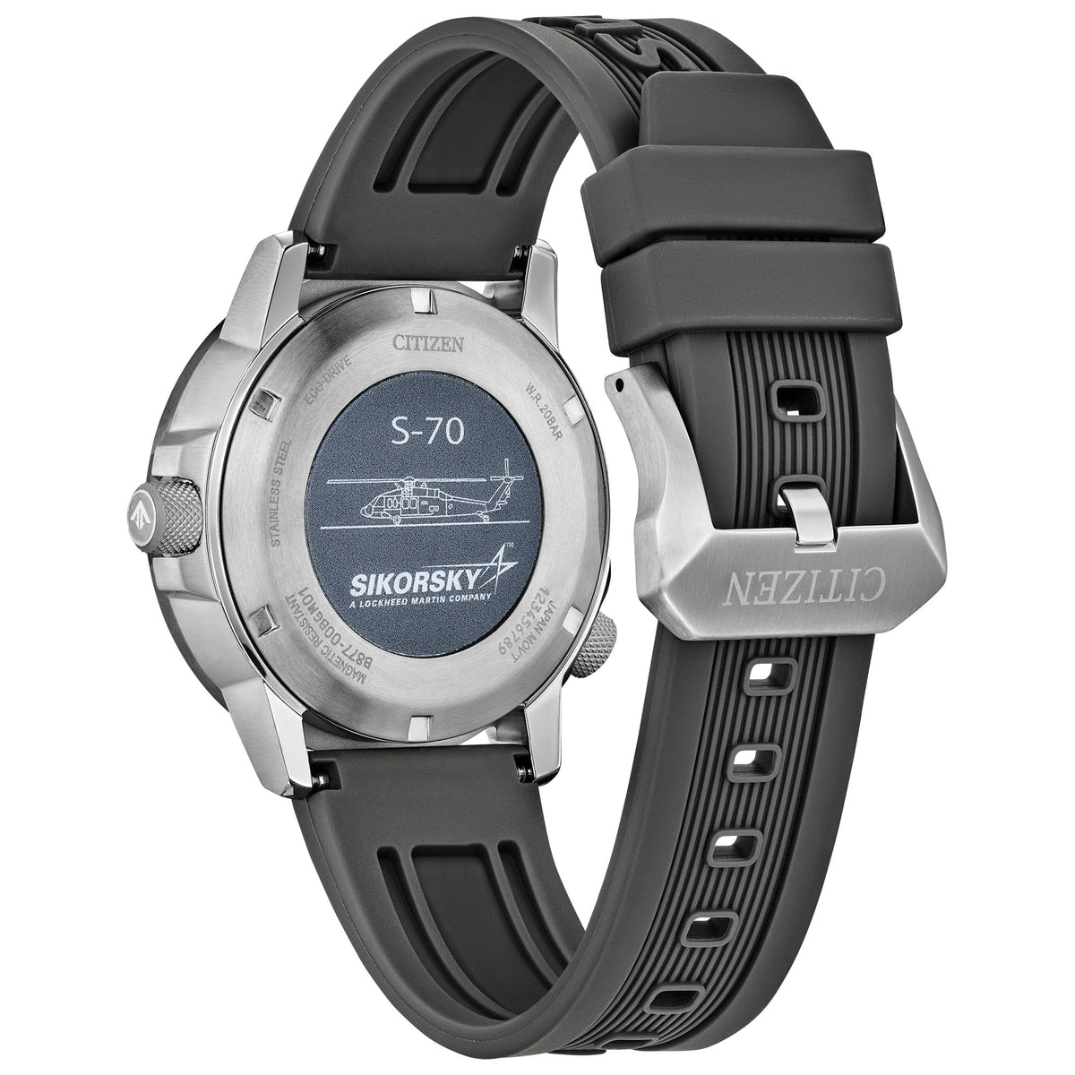 Men's Stainless Steel Eco-Drive Watch C458864