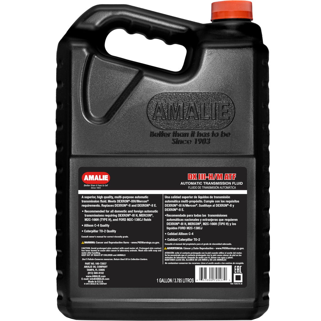 Automatic Transmission Fluid 1 Gallon Bottle Pack of 4 H99859