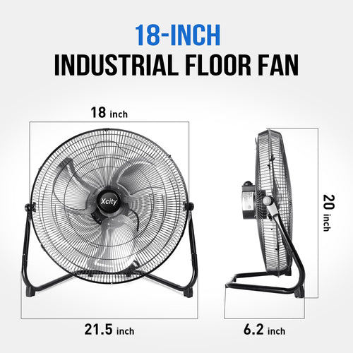 18 Inch Metal Floor & Box Fan G638738