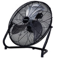 Black 20-Inch High Velocity Floor Fan O768836