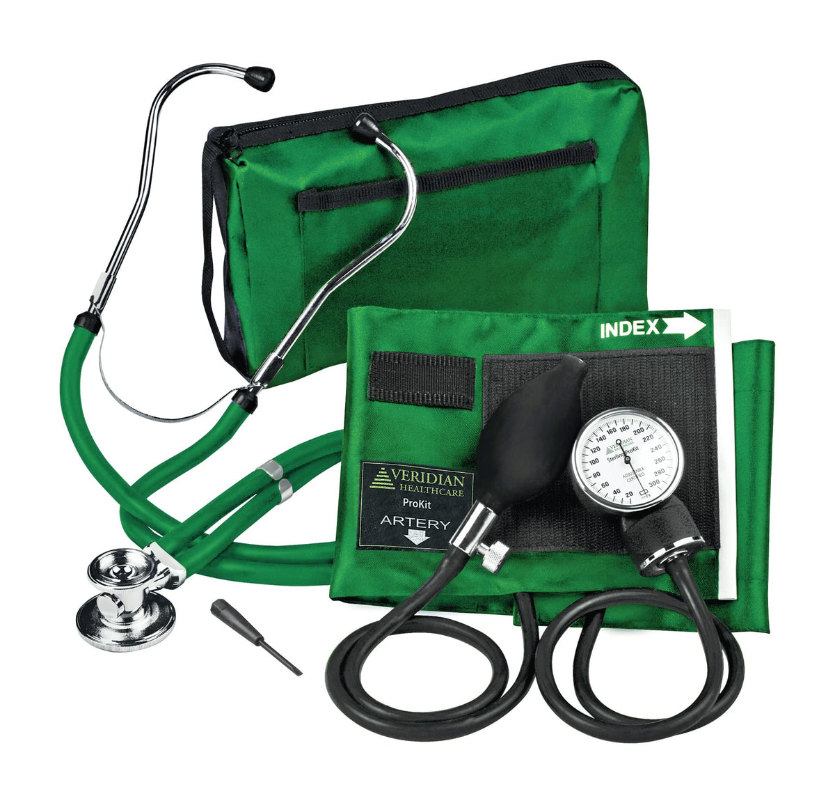 Adult Aneroid Sphygmomanometer & Scope L79376