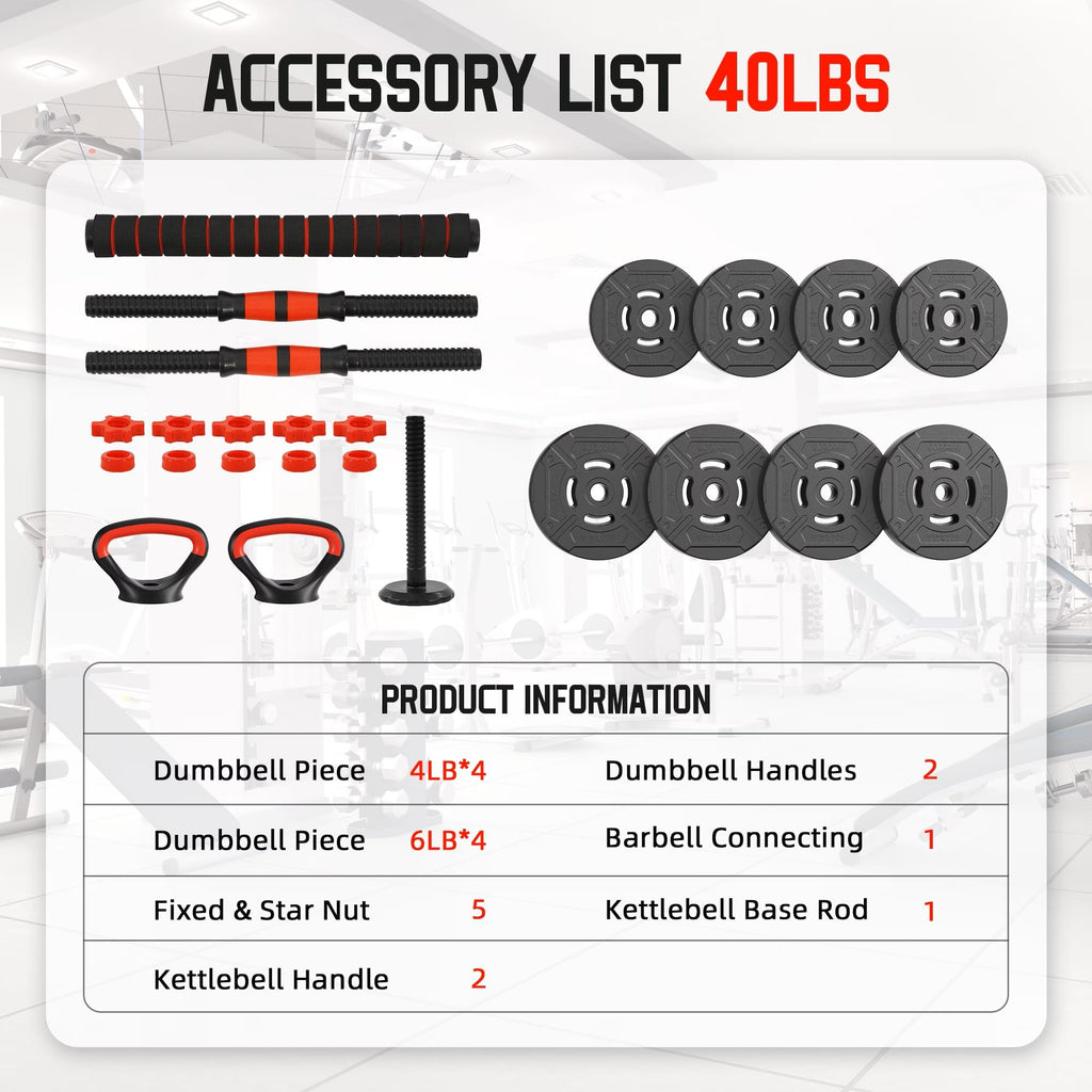 Adjustable Dumbbell Set Y4526